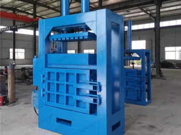 hydraulic scrap baling machine