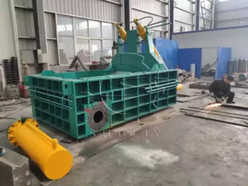 metal baler recycling machine