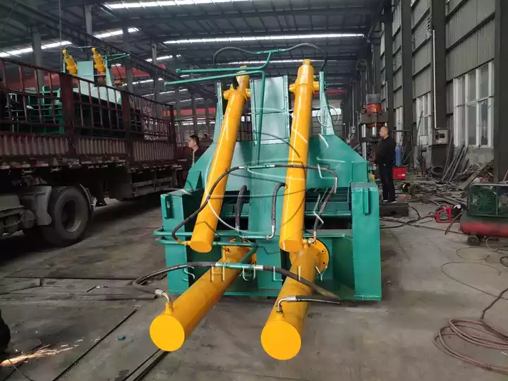 metal press recycling machine