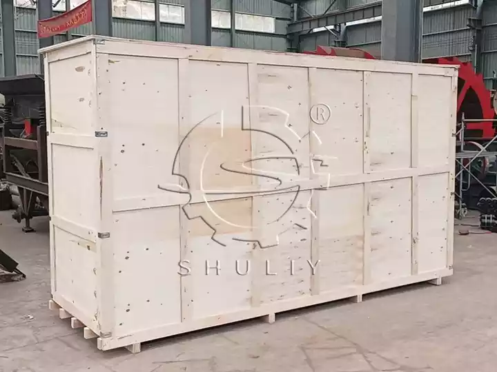 waste metal baling machine packing site