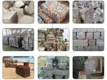 scrap metal baling recycling industry