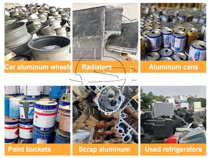 금속 파쇄기의 응용