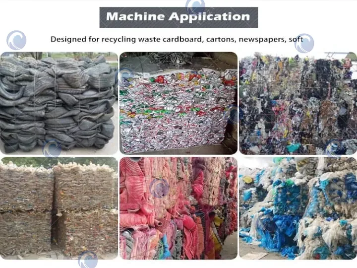 application of tire recycling machine