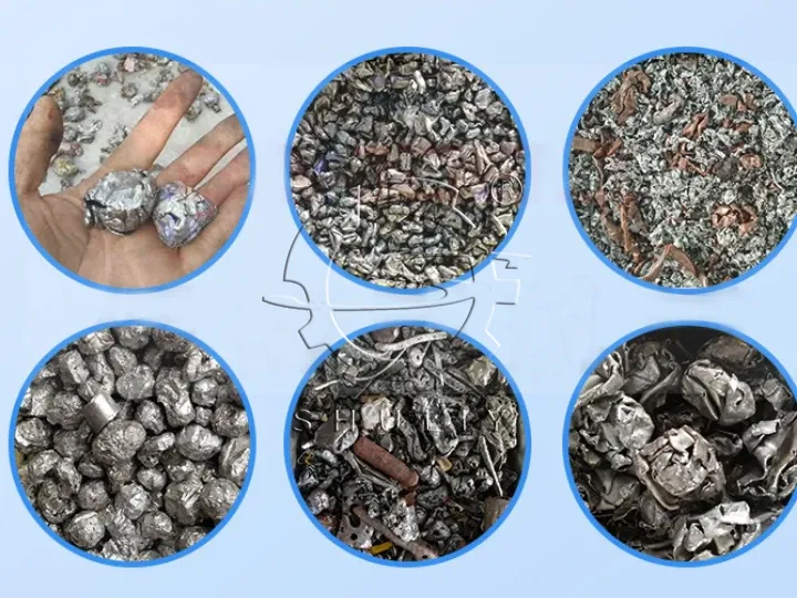 완제품 형태의 금속 파쇄기