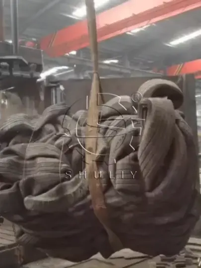 готовая продукция машины для переработки шин