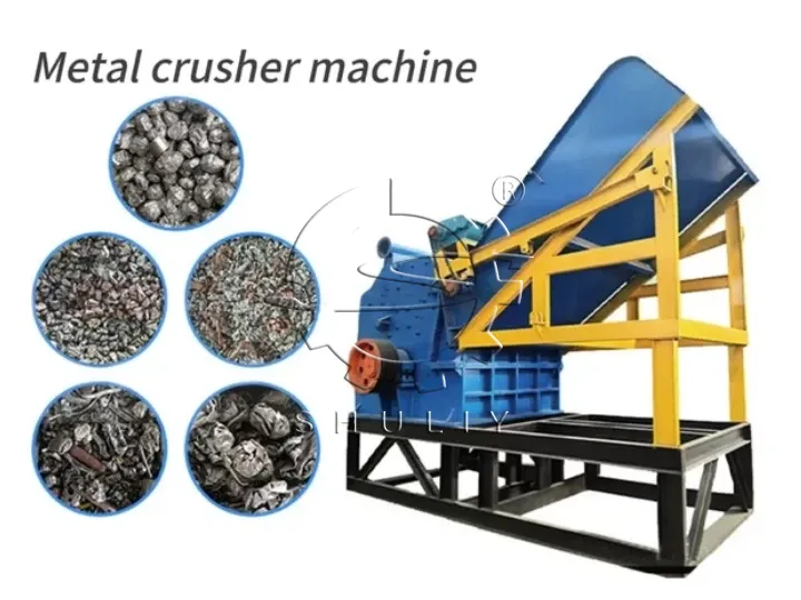 금속 분쇄기 기계
