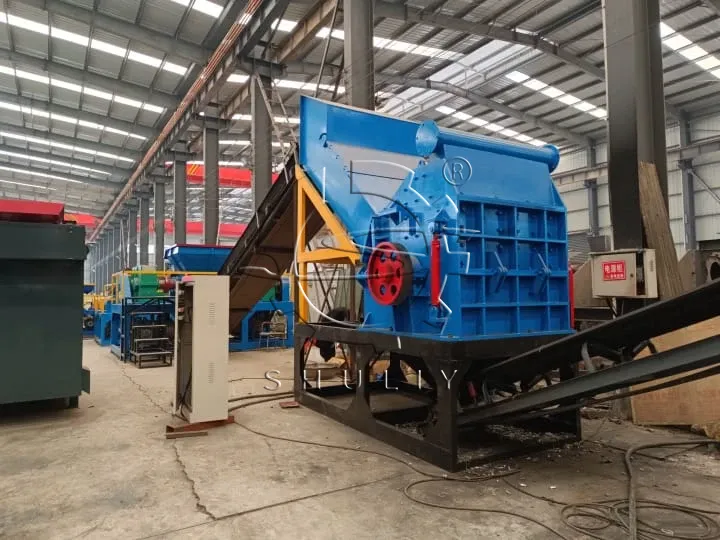 금속 파쇄 기계