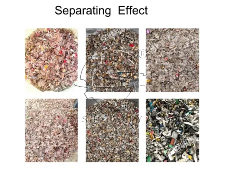 Trennungseffekt des Kupfer-Aluminium-Separator