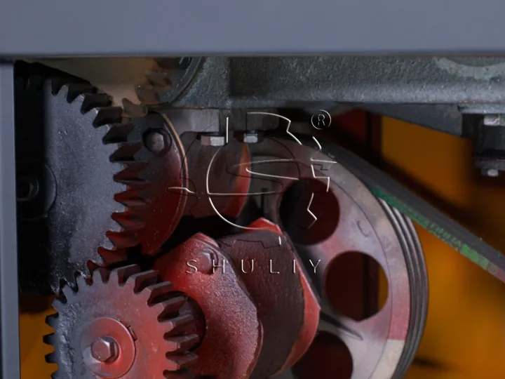 details of round steel bending machine