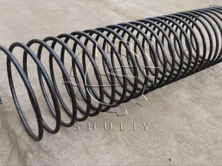 Produto acabado da máquina de bobinar molas