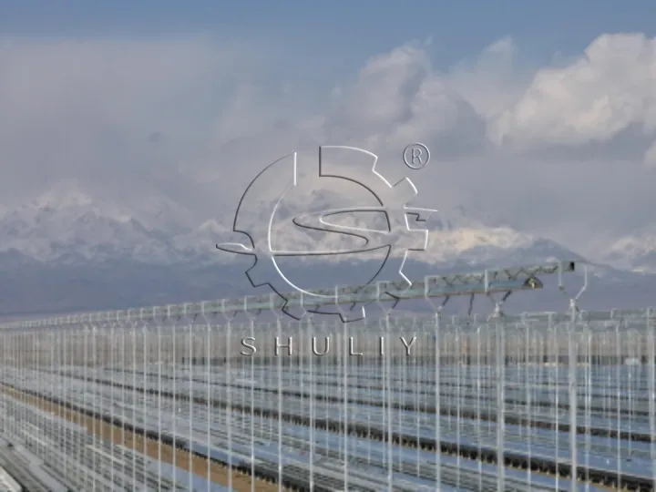 Spiralbewehrungsankerpfähle für die Installation von Photovoltaik-Solarmodulen