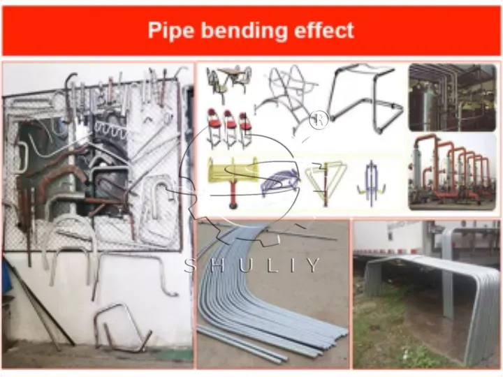 Produit fini de la machine à cintrer les tubes CNC