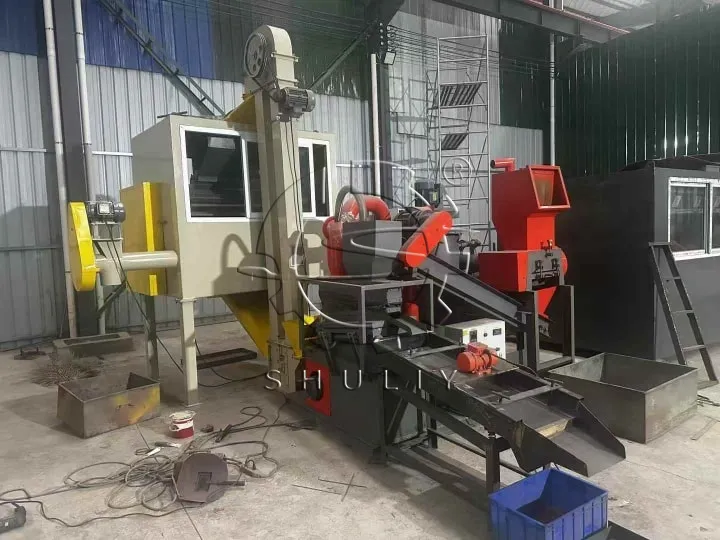 scrap copper wire recycling machine