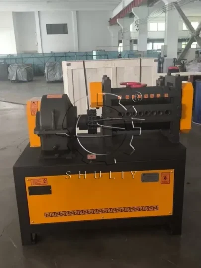 threaded steel straightener machine