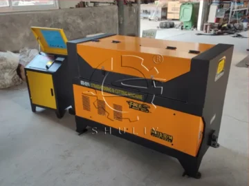 rebar straightening and cutting machine