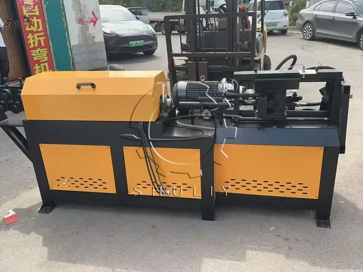rebar straightening cutting machine